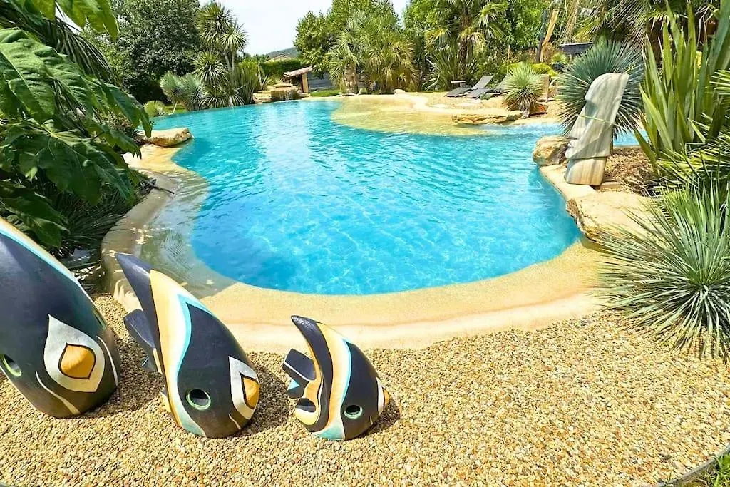 Studio Avec Piscine Et Jacuzzi - Tiki Palm Beach Resort Gardanne Holiday home